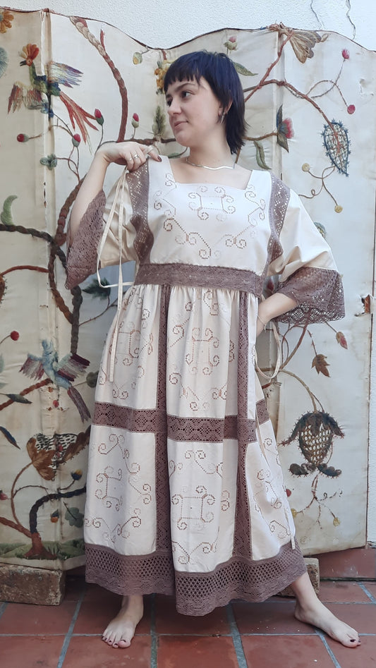 Mocha Faye Dress