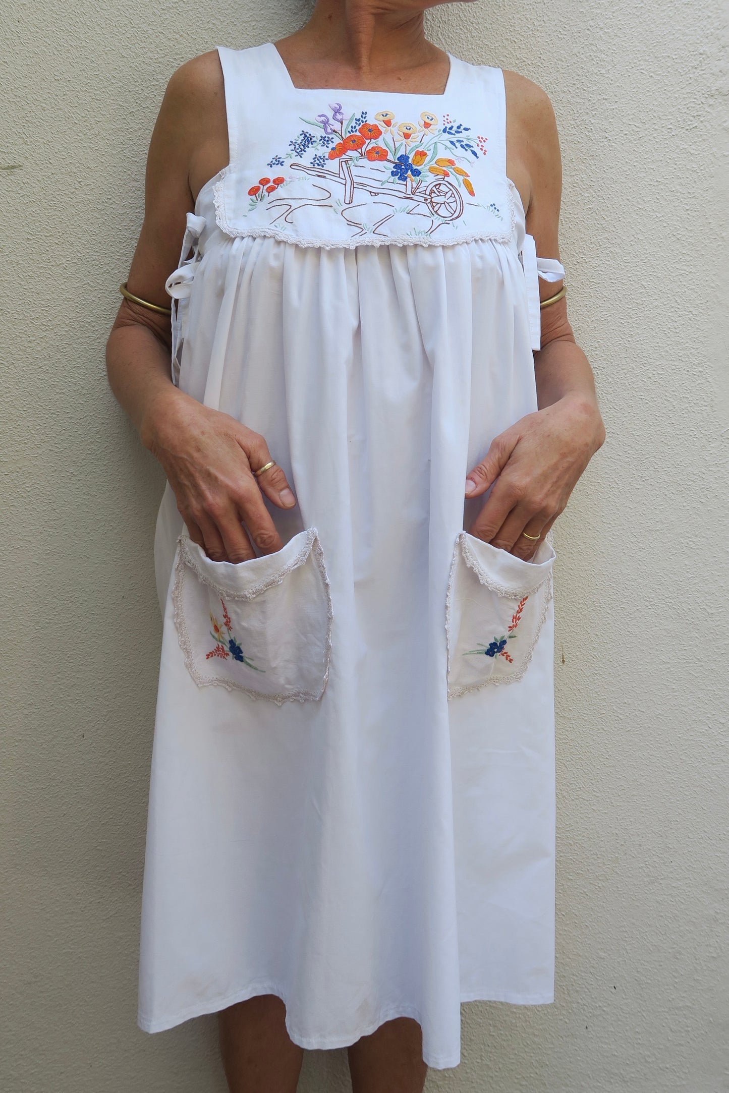 The Wheelbarrow Milkmaid Dress