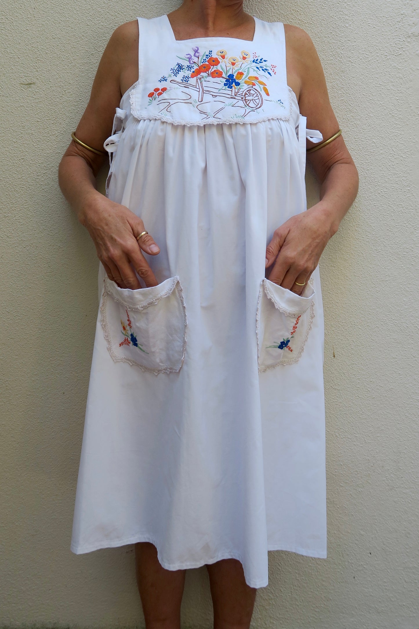 The Wheelbarrow Milkmaid Dress
