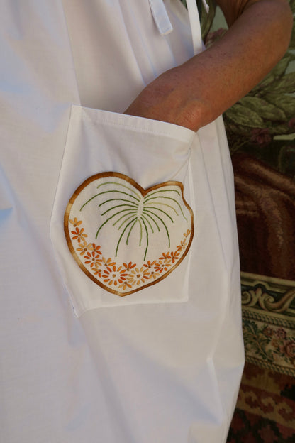Belinda’s leaves Milkmaid Dress