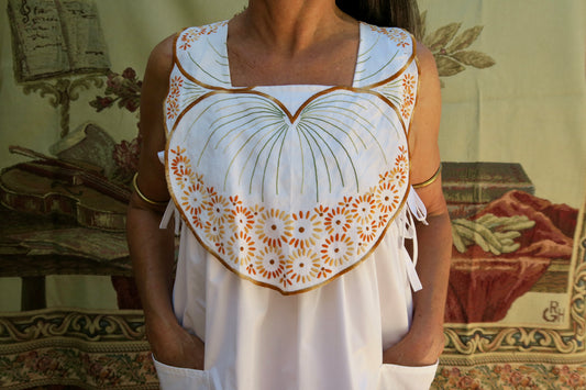 Belinda’s leaves Milkmaid Dress