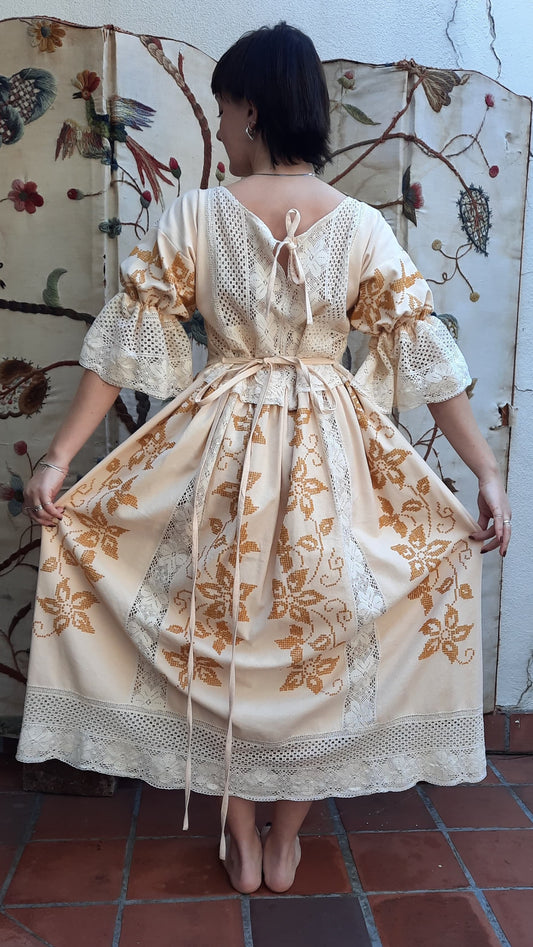 Honeycomb Faye Dress