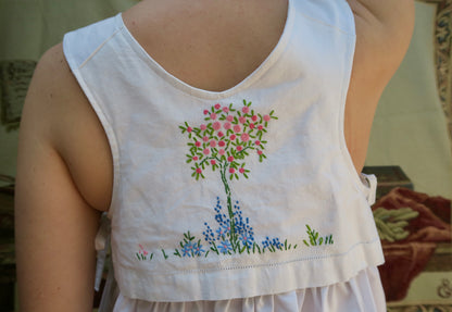 Shepherdess with rose bush Milkmaid Dress