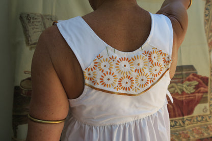 Belinda’s leaves Milkmaid Dress