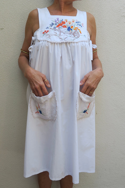 The Wheelbarrow Milkmaid Dress