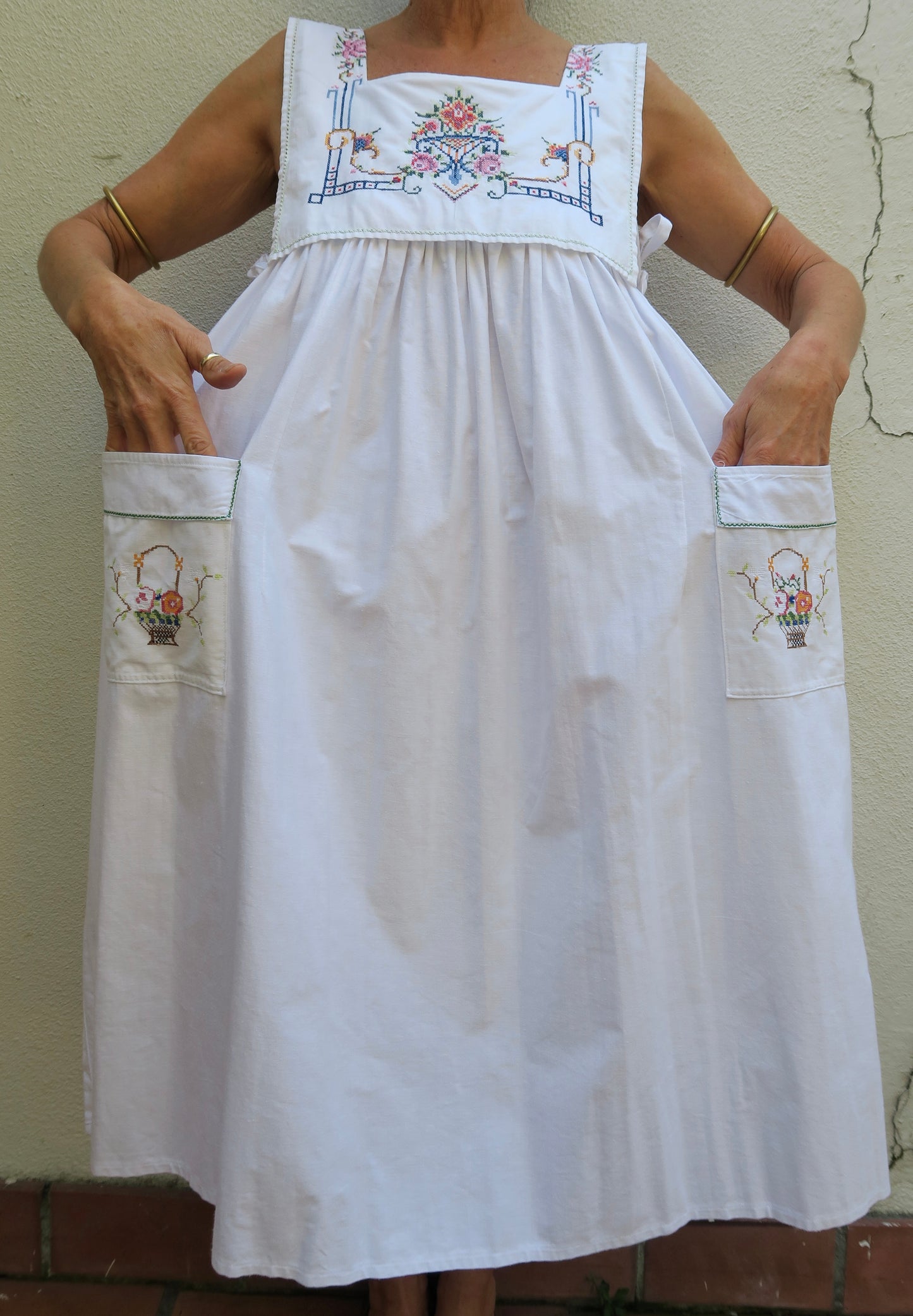 The Cross Stitch Milkmaid Dress