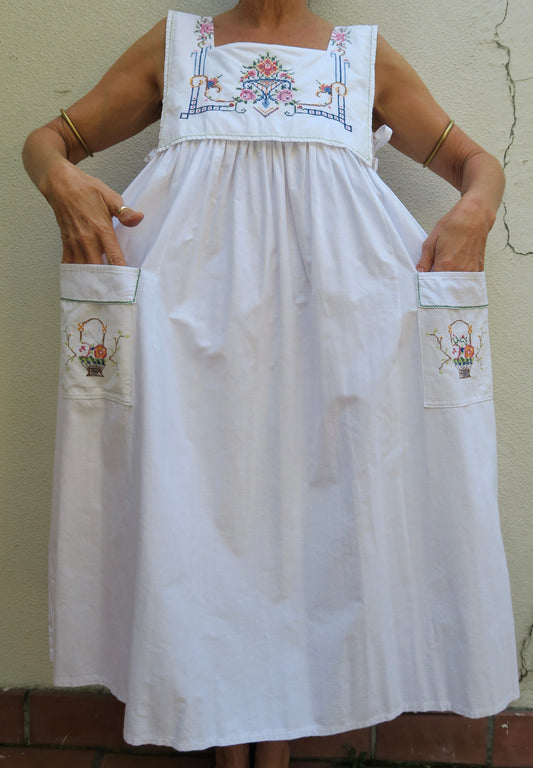 The Cross Stitch Milkmaid Dress