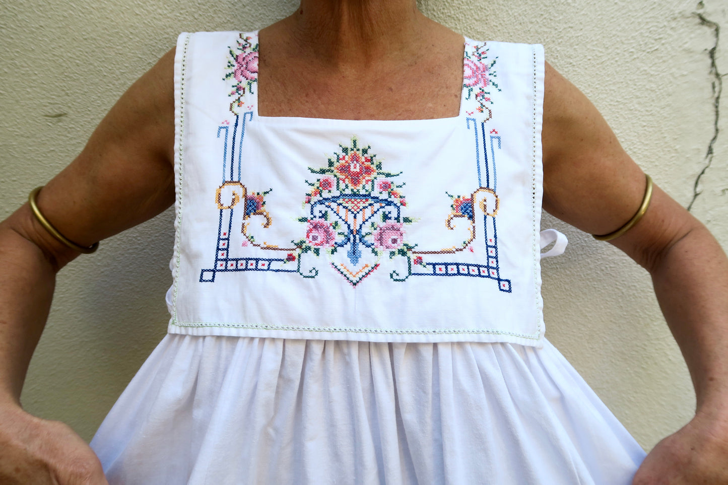 The Cross Stitch Milkmaid Dress