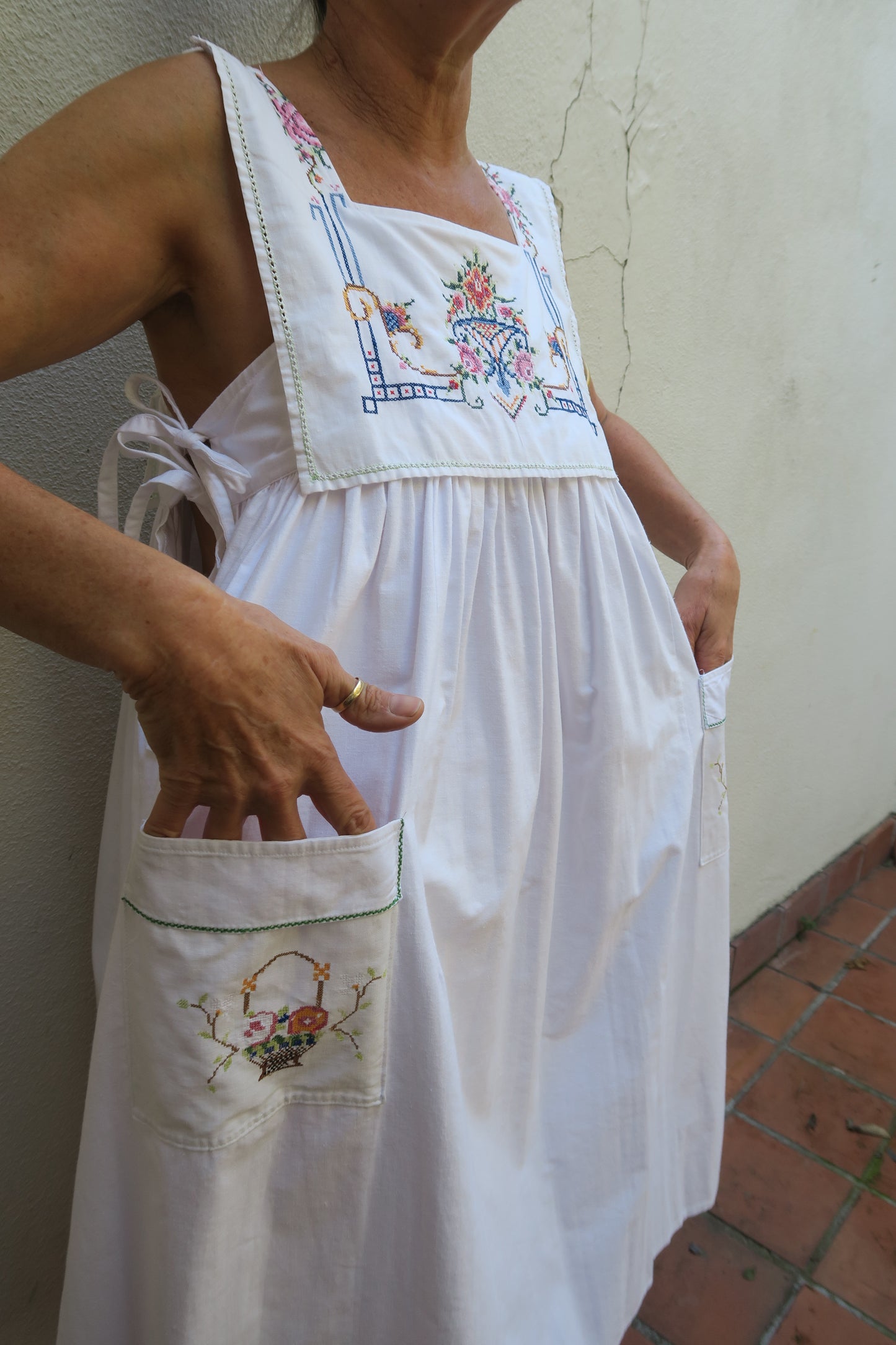 The Cross Stitch Milkmaid Dress