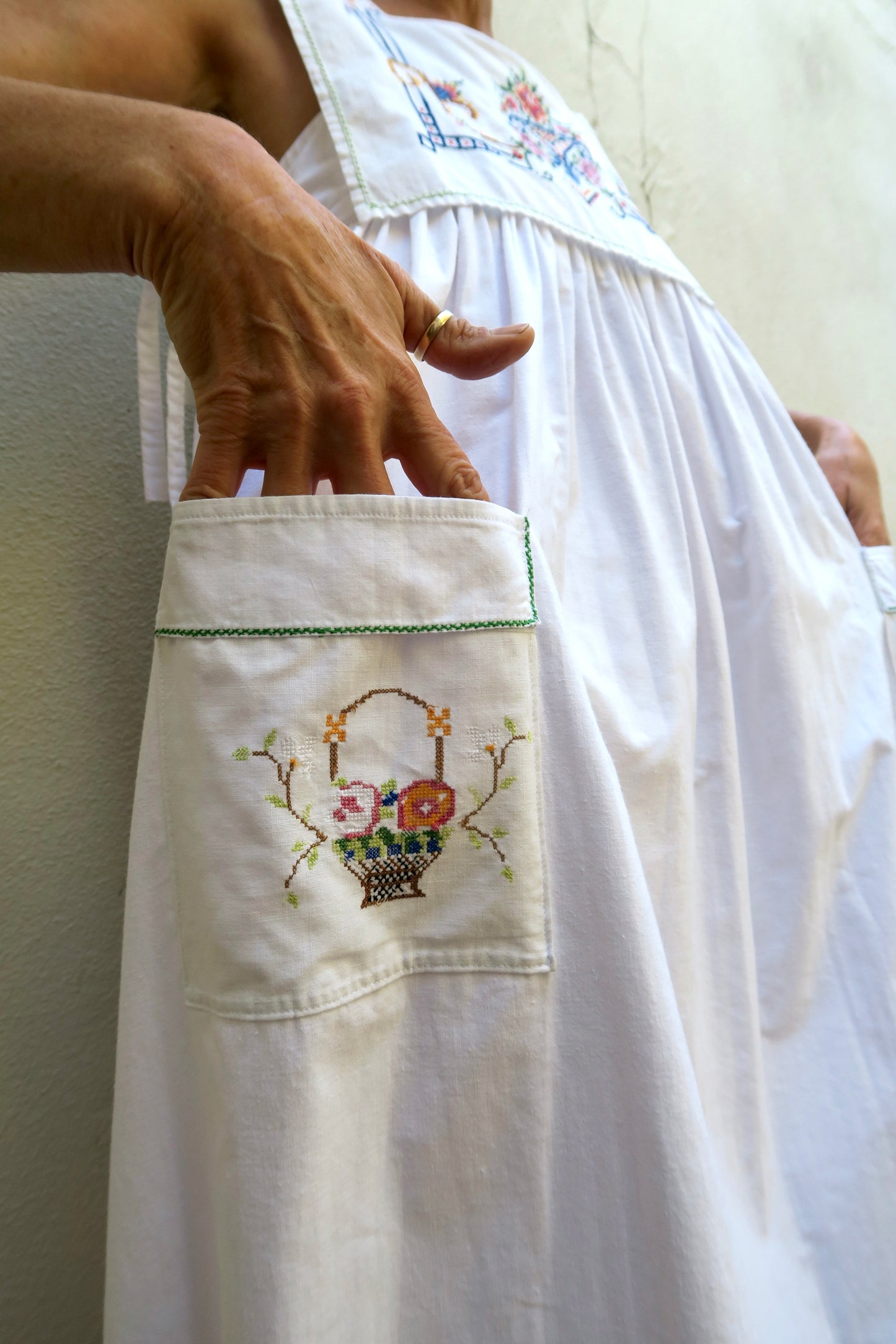 The Cross Stitch Milkmaid Dress