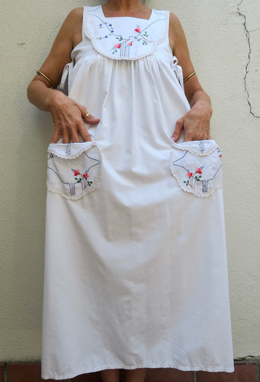 The Fuchsia Milkmaid Dress