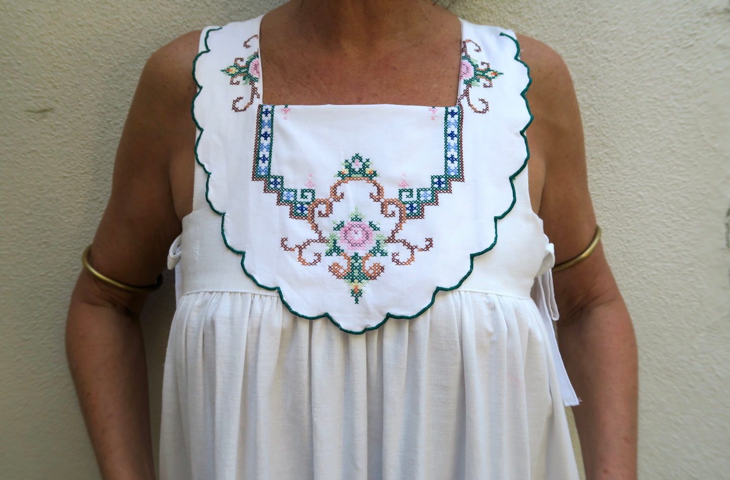 The Cross Stitch Milkmaid Dress