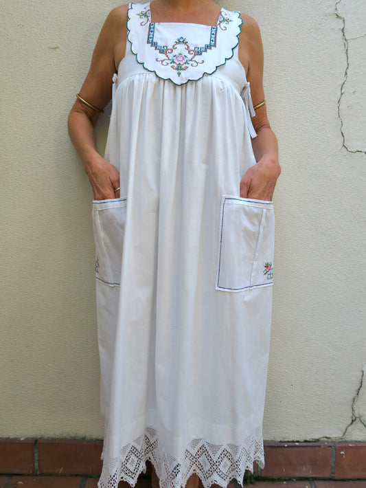 The Cross Stitch Milkmaid Dress