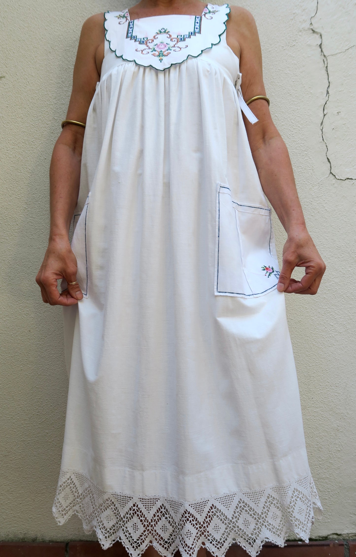 The Cross Stitch Milkmaid Dress