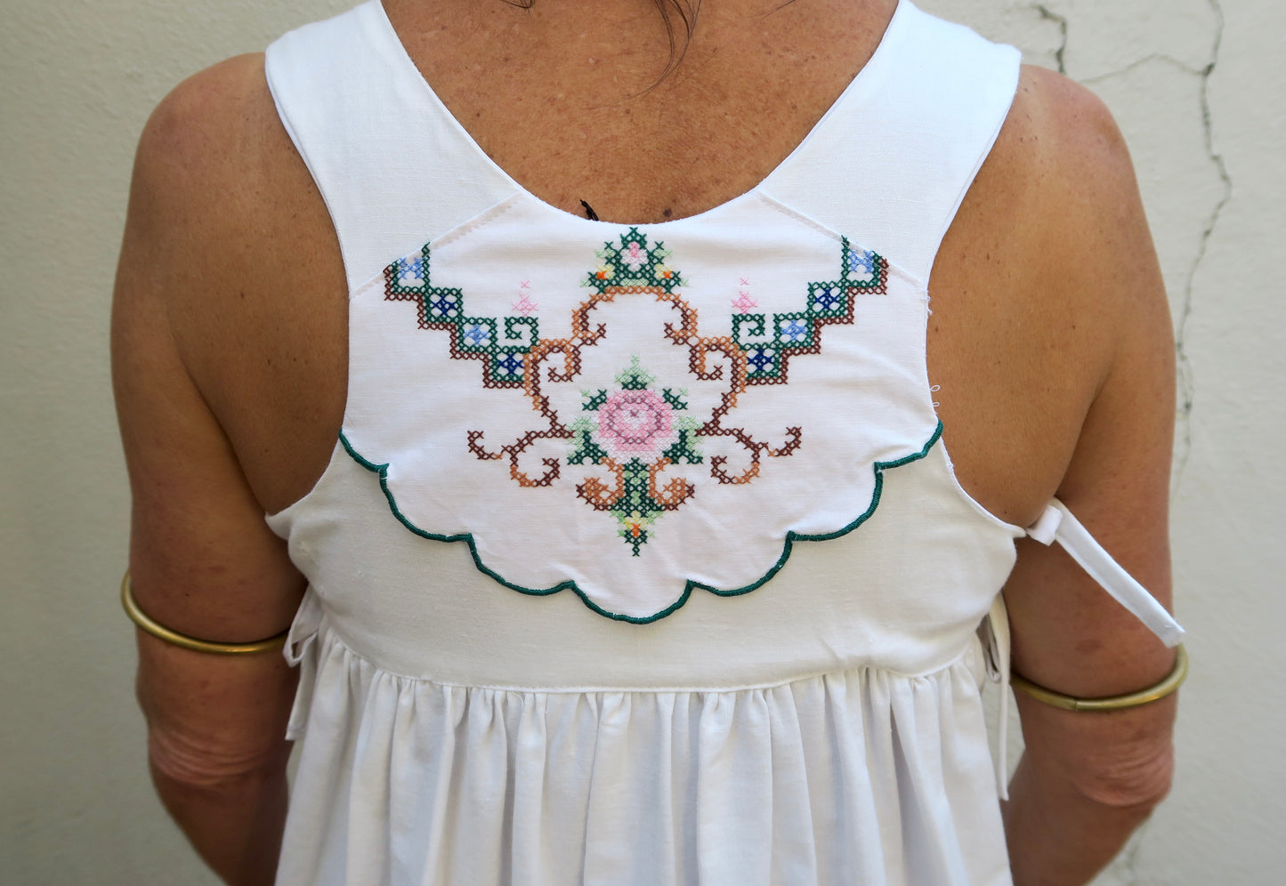 The Cross Stitch Milkmaid Dress