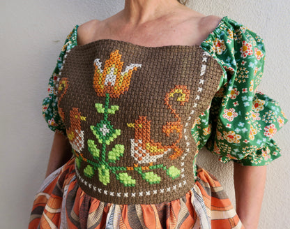 Two birds and a Tulip ‘Pick-a-Mix' Dress