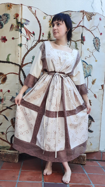Mocha Faye Dress