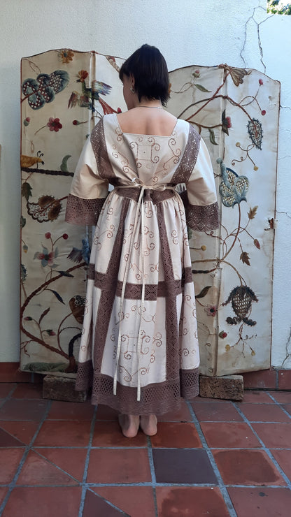 Mocha Faye Dress