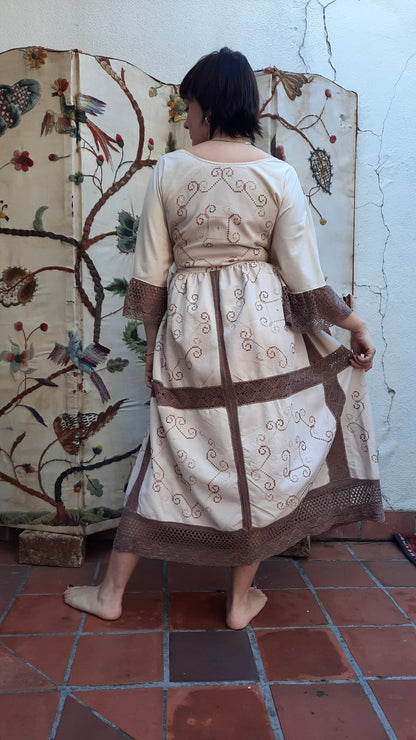 Mocha Faye Dress